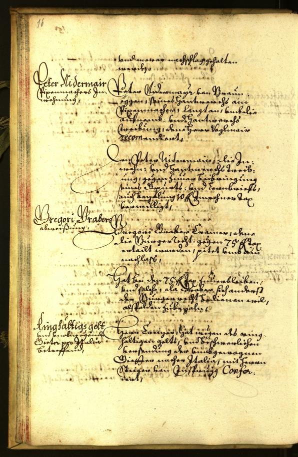 Civic Archives of Bozen-Bolzano - BOhisto Minutes of the council 1661 