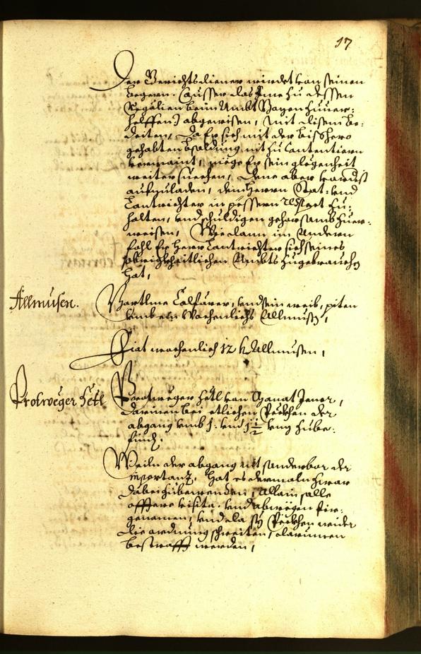 Civic Archives of Bozen-Bolzano - BOhisto Minutes of the council 1661 