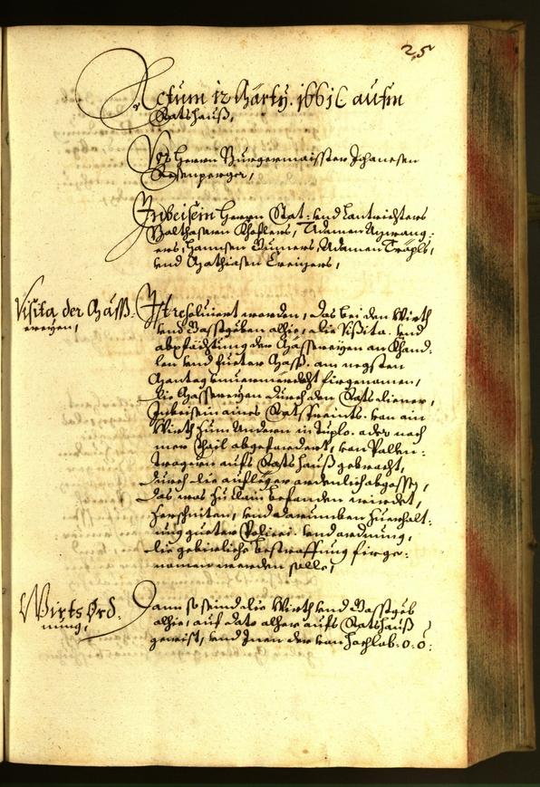 Civic Archives of Bozen-Bolzano - BOhisto Minutes of the council 1661 