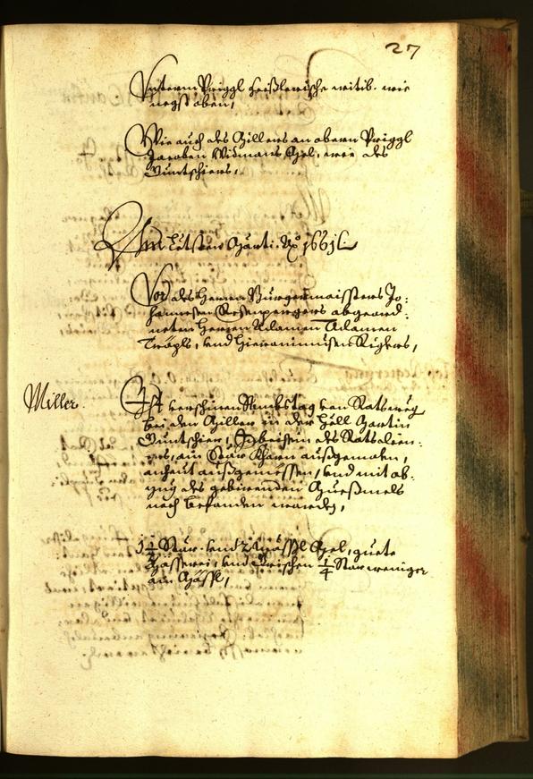 Civic Archives of Bozen-Bolzano - BOhisto Minutes of the council 1661 