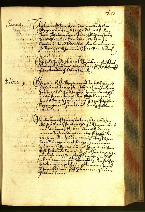 Civic Archives of Bozen-Bolzano - BOhisto Minutes of the council 1661 