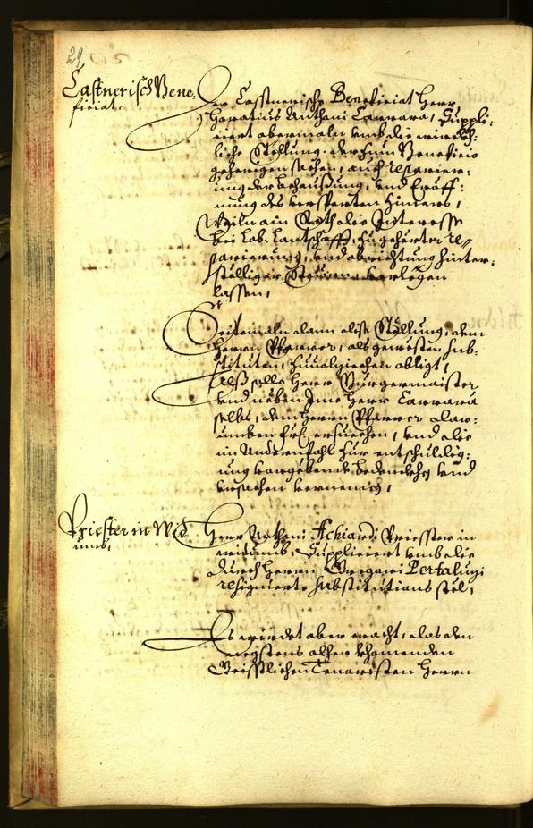 Civic Archives of Bozen-Bolzano - BOhisto Minutes of the council 1661 