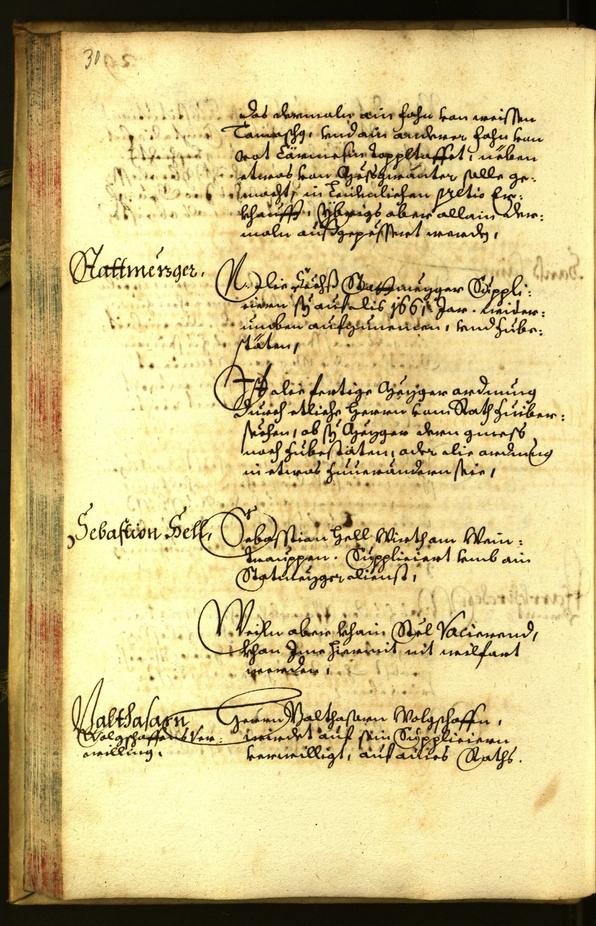 Civic Archives of Bozen-Bolzano - BOhisto Minutes of the council 1661 