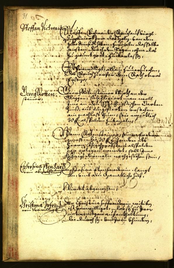 Civic Archives of Bozen-Bolzano - BOhisto Minutes of the council 1661 