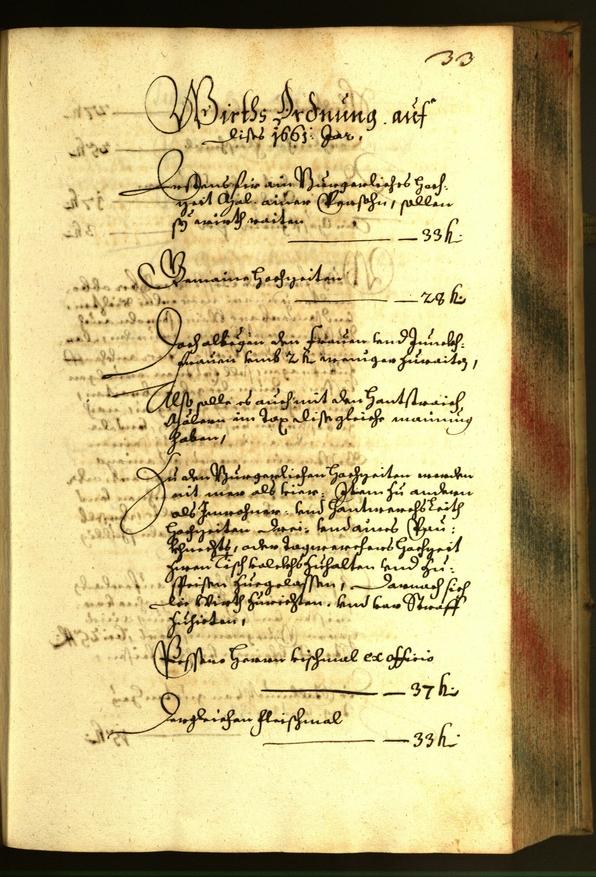 Civic Archives of Bozen-Bolzano - BOhisto Minutes of the council 1661 