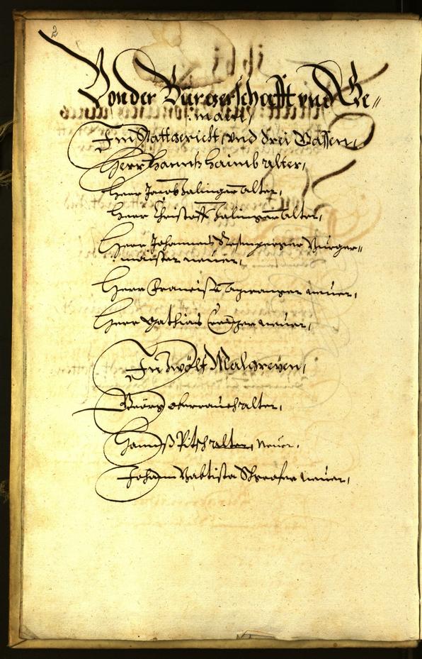 Civic Archives of Bozen-Bolzano - BOhisto Minutes of the council 1661 