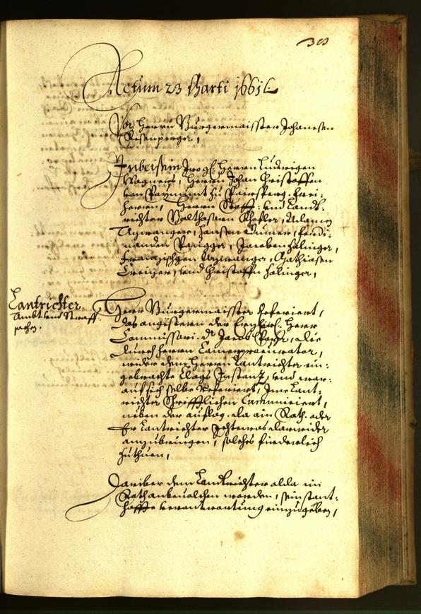 Civic Archives of Bozen-Bolzano - BOhisto Minutes of the council 1661 