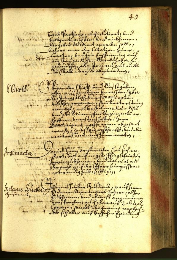 Civic Archives of Bozen-Bolzano - BOhisto Minutes of the council 1661 