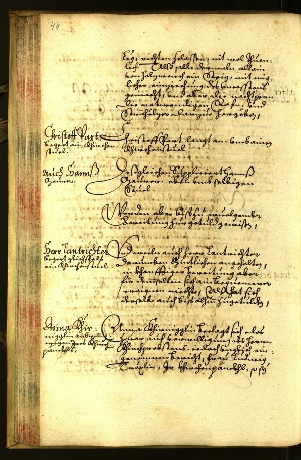 Archivio Storico della Città di Bolzano - BOhisto protocollo consiliare 1661 