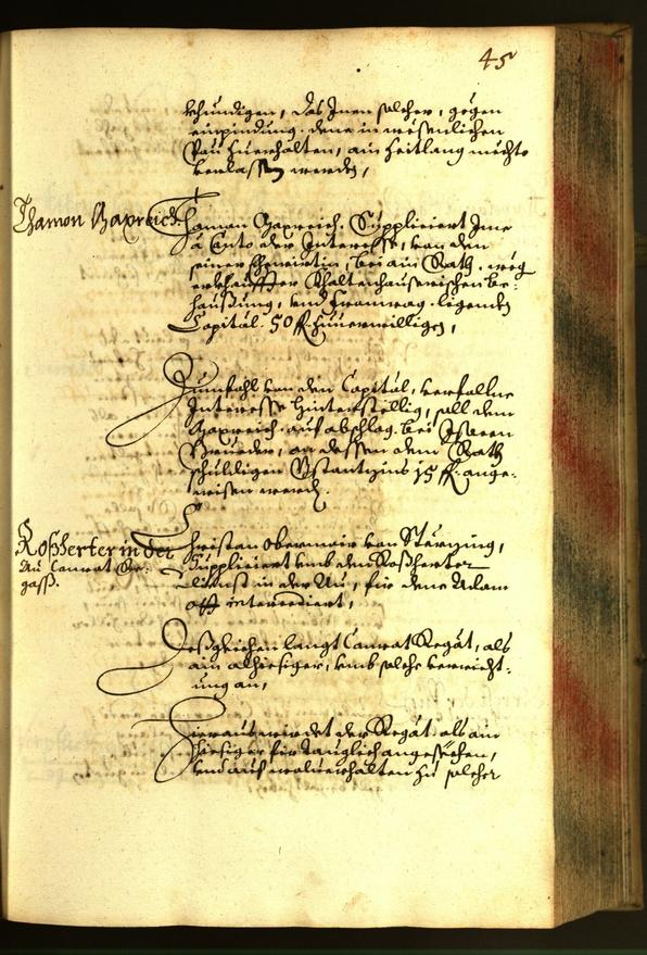 Civic Archives of Bozen-Bolzano - BOhisto Minutes of the council 1661 