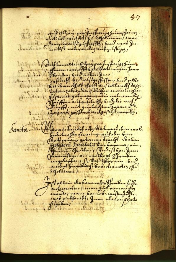 Civic Archives of Bozen-Bolzano - BOhisto Minutes of the council 1661 