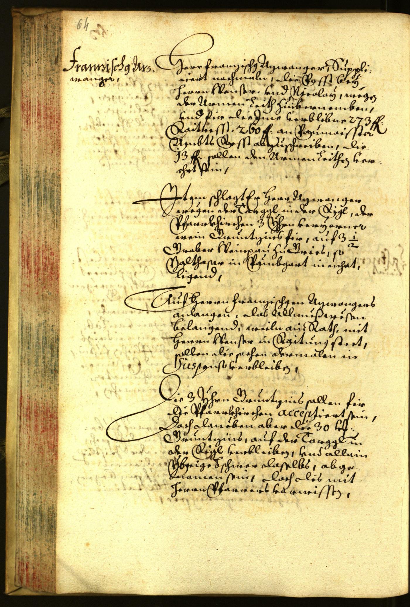 Civic Archives of Bozen-Bolzano - BOhisto Minutes of the council 1661 