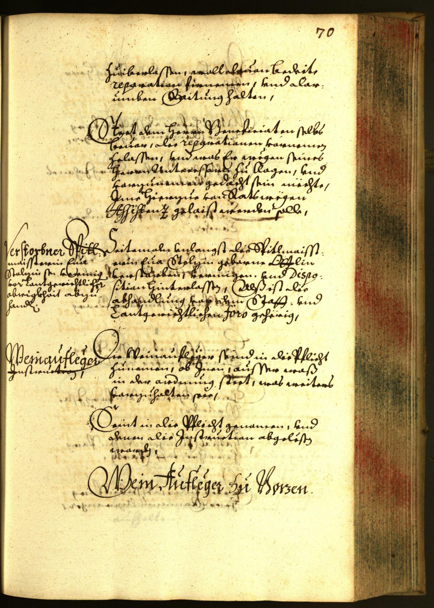 Civic Archives of Bozen-Bolzano - BOhisto Minutes of the council 1661 