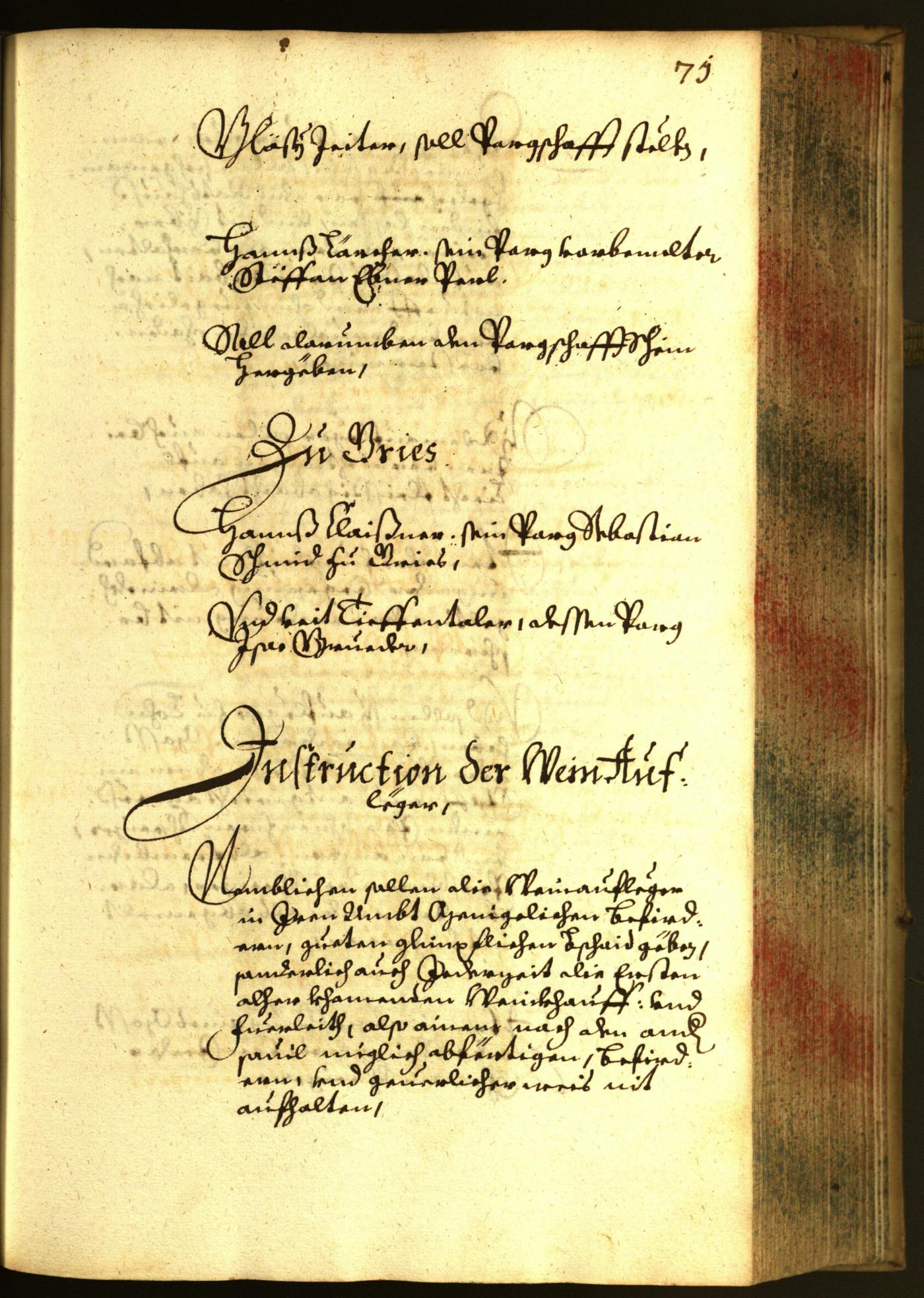 Civic Archives of Bozen-Bolzano - BOhisto Minutes of the council 1661 