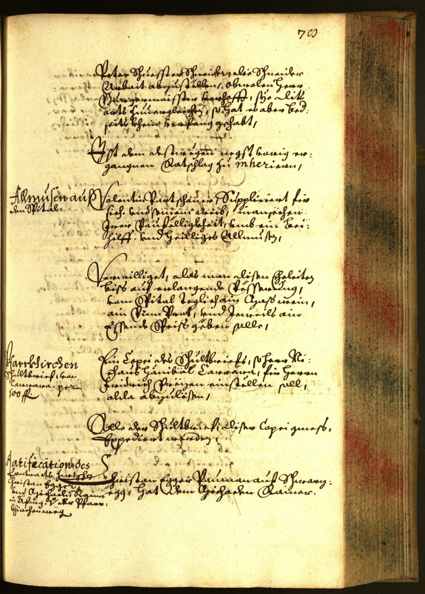 Civic Archives of Bozen-Bolzano - BOhisto Minutes of the council 1661 