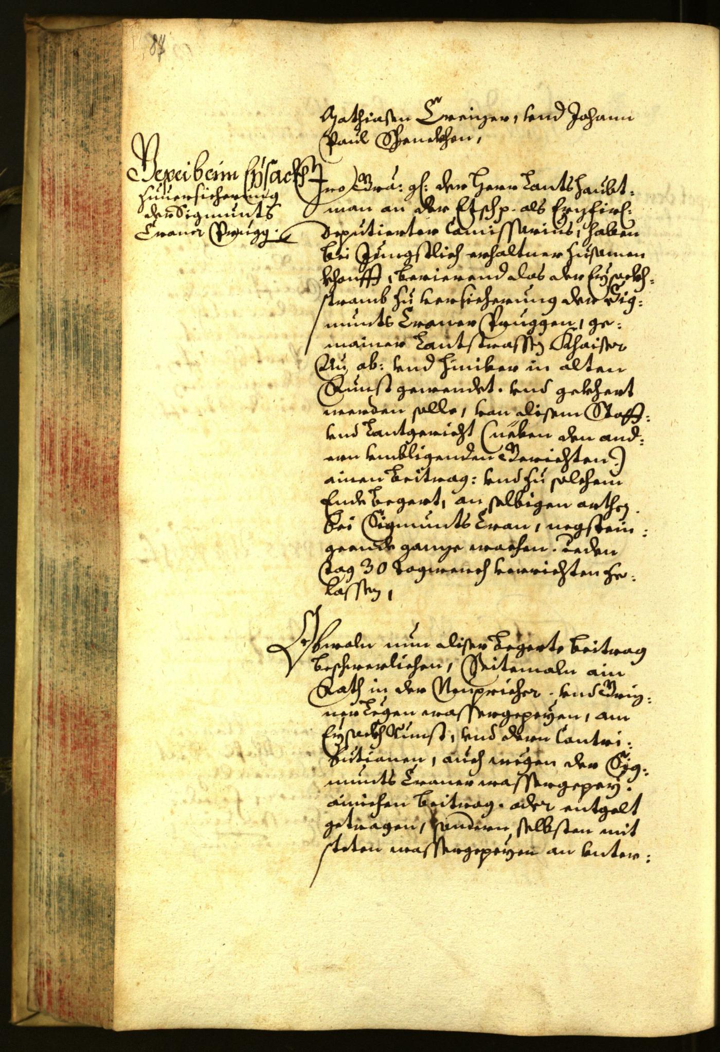 Civic Archives of Bozen-Bolzano - BOhisto Minutes of the council 1661 