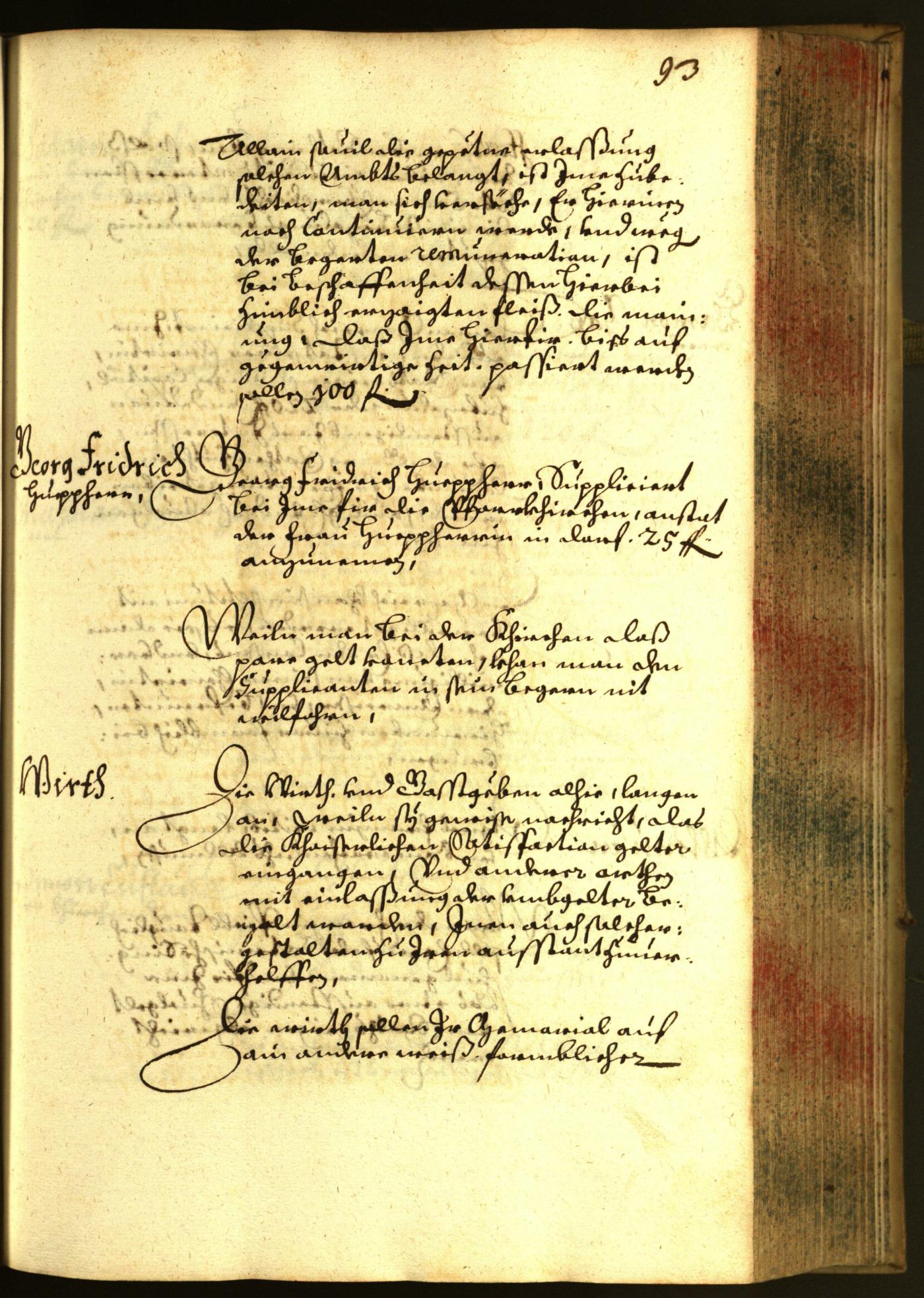 Stadtarchiv Bozen - BOhisto Ratsprotokoll 1661 