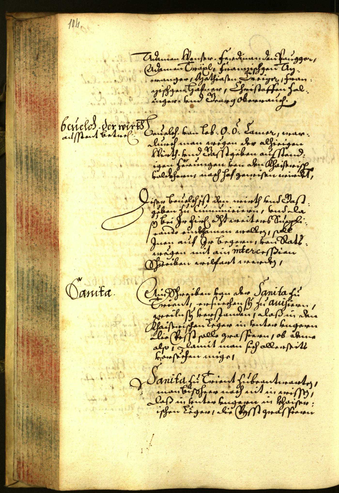 Civic Archives of Bozen-Bolzano - BOhisto Minutes of the council 1661 