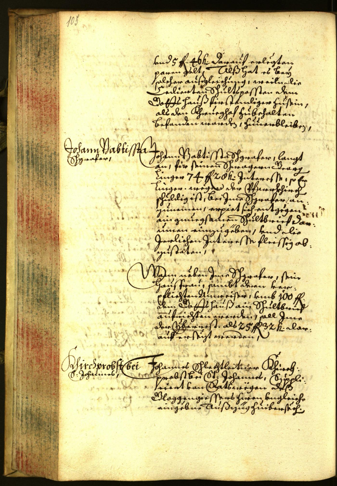 Stadtarchiv Bozen - BOhisto Ratsprotokoll 1661 