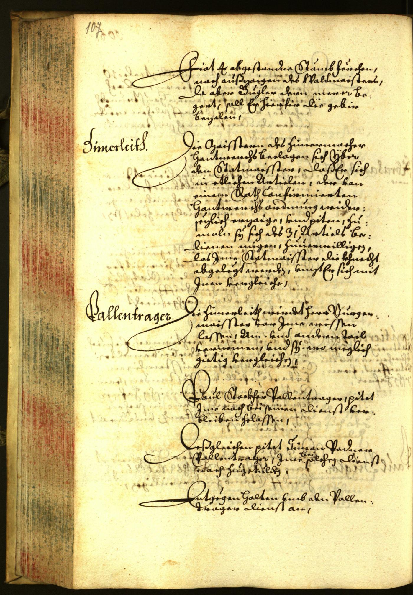 Civic Archives of Bozen-Bolzano - BOhisto Minutes of the council 1661 