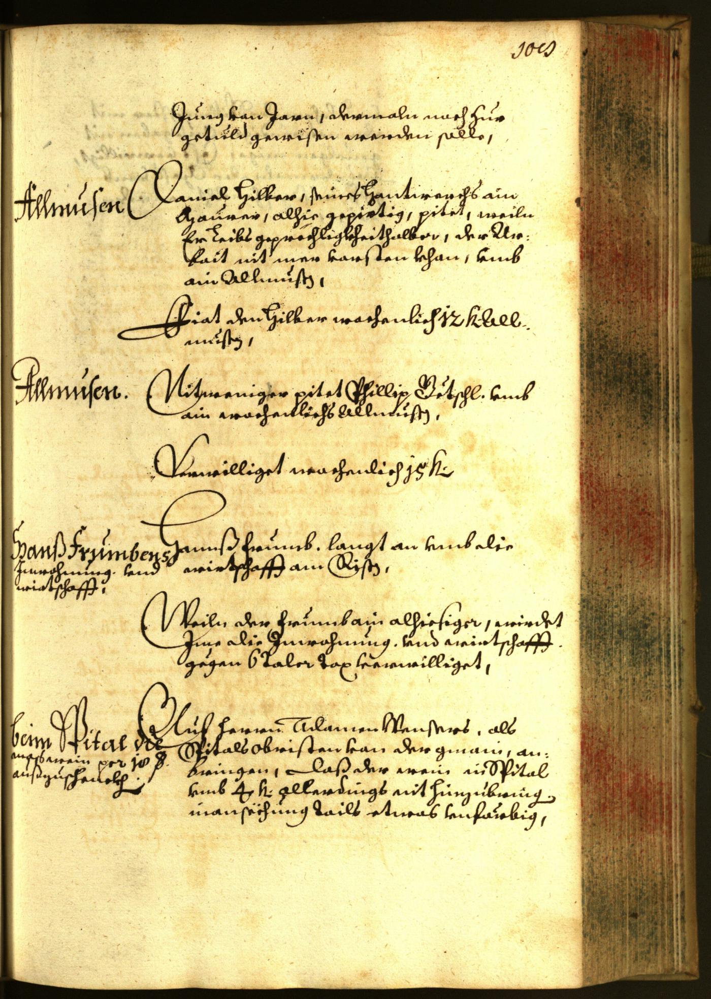 Civic Archives of Bozen-Bolzano - BOhisto Minutes of the council 1661 