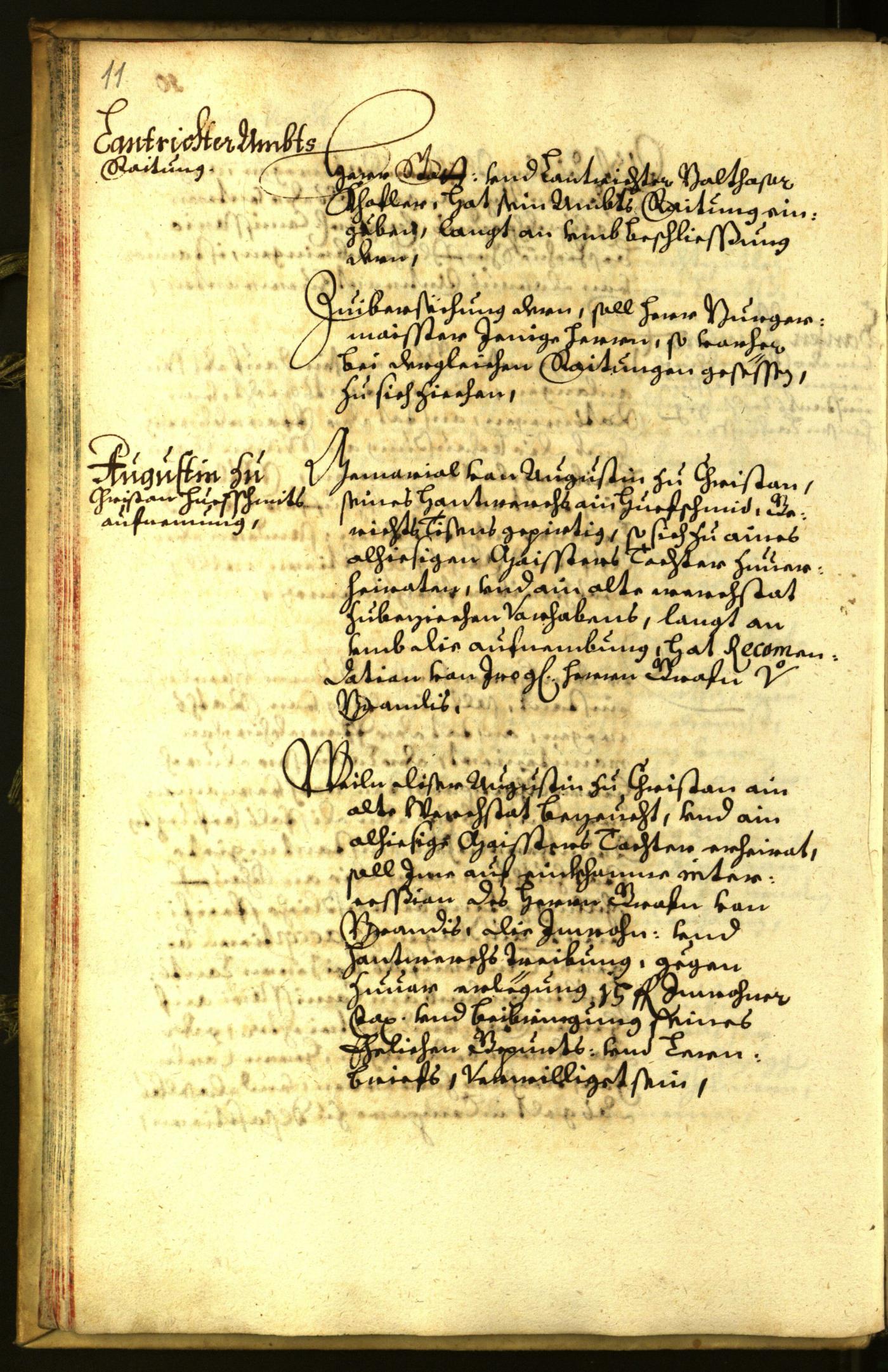 Civic Archives of Bozen-Bolzano - BOhisto Minutes of the council 1661 