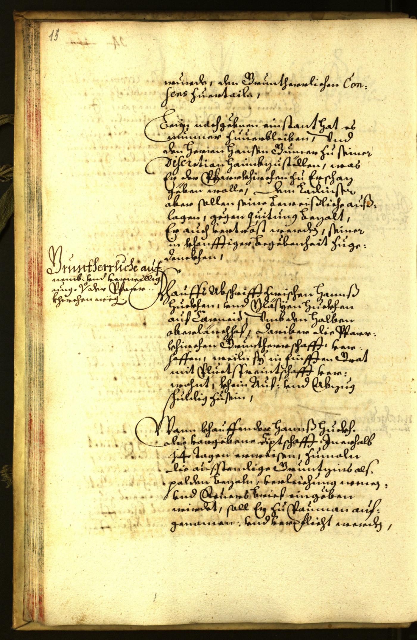 Civic Archives of Bozen-Bolzano - BOhisto Minutes of the council 1661 