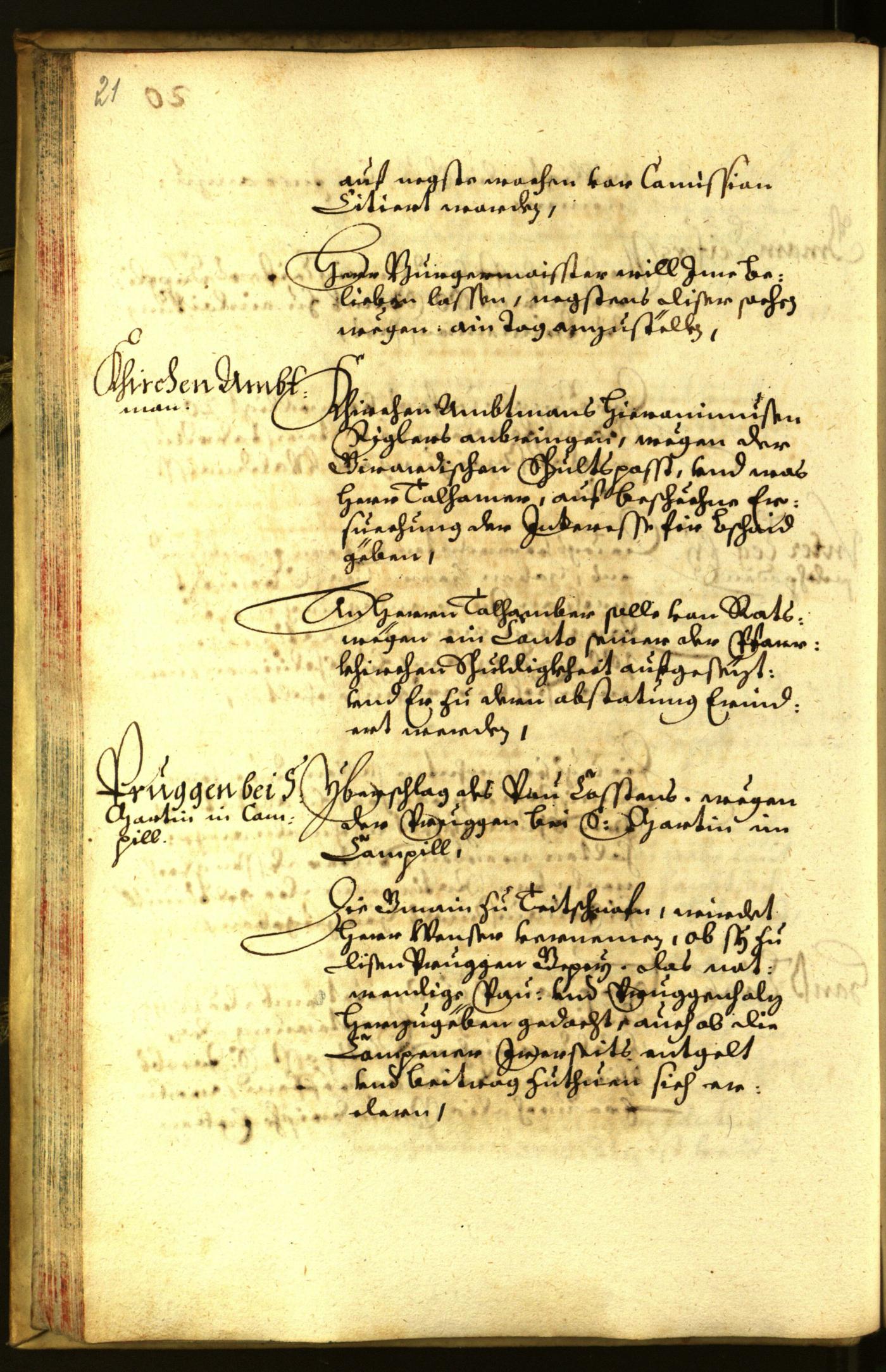 Civic Archives of Bozen-Bolzano - BOhisto Minutes of the council 1661 