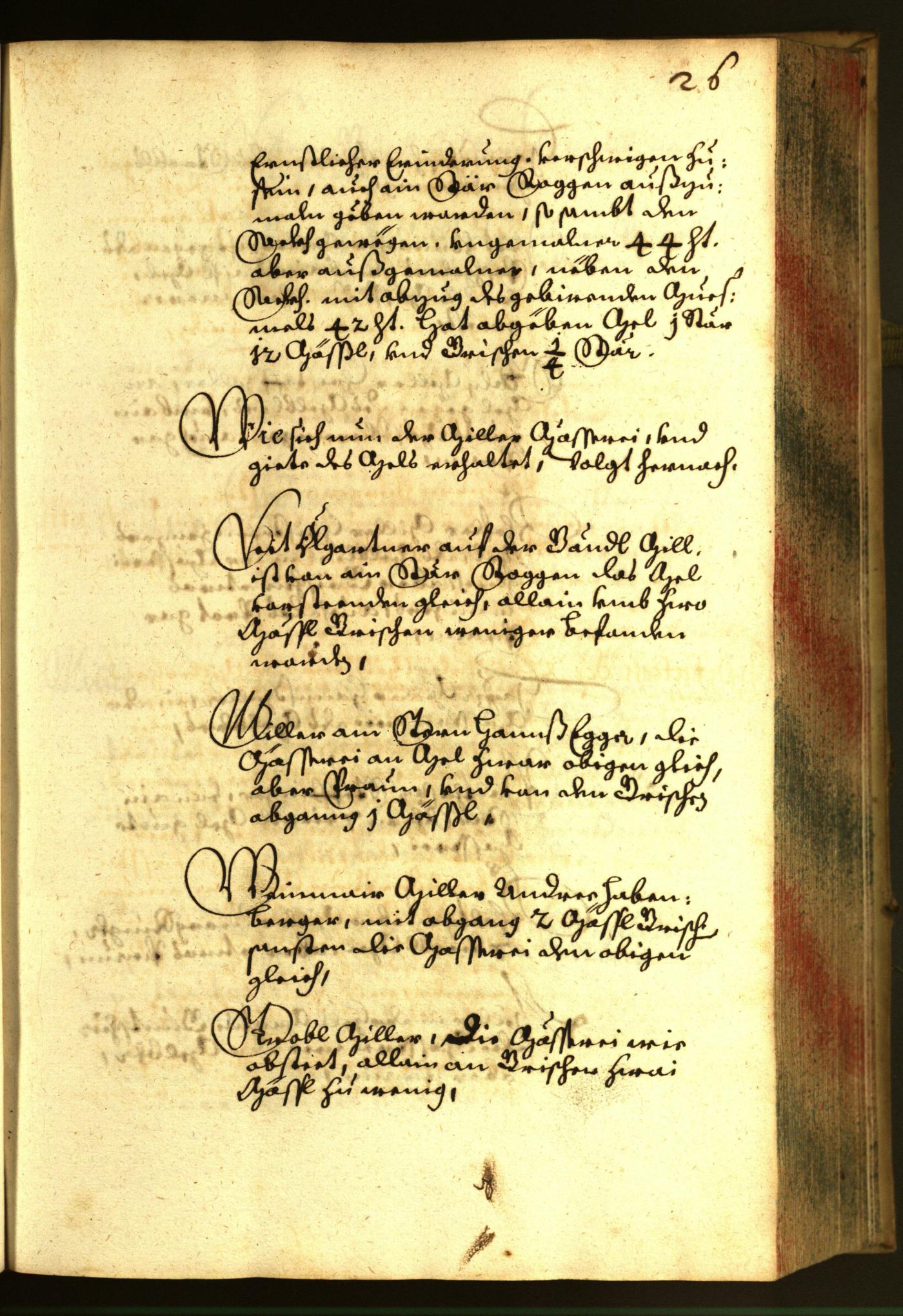 Stadtarchiv Bozen - BOhisto Ratsprotokoll 1661 