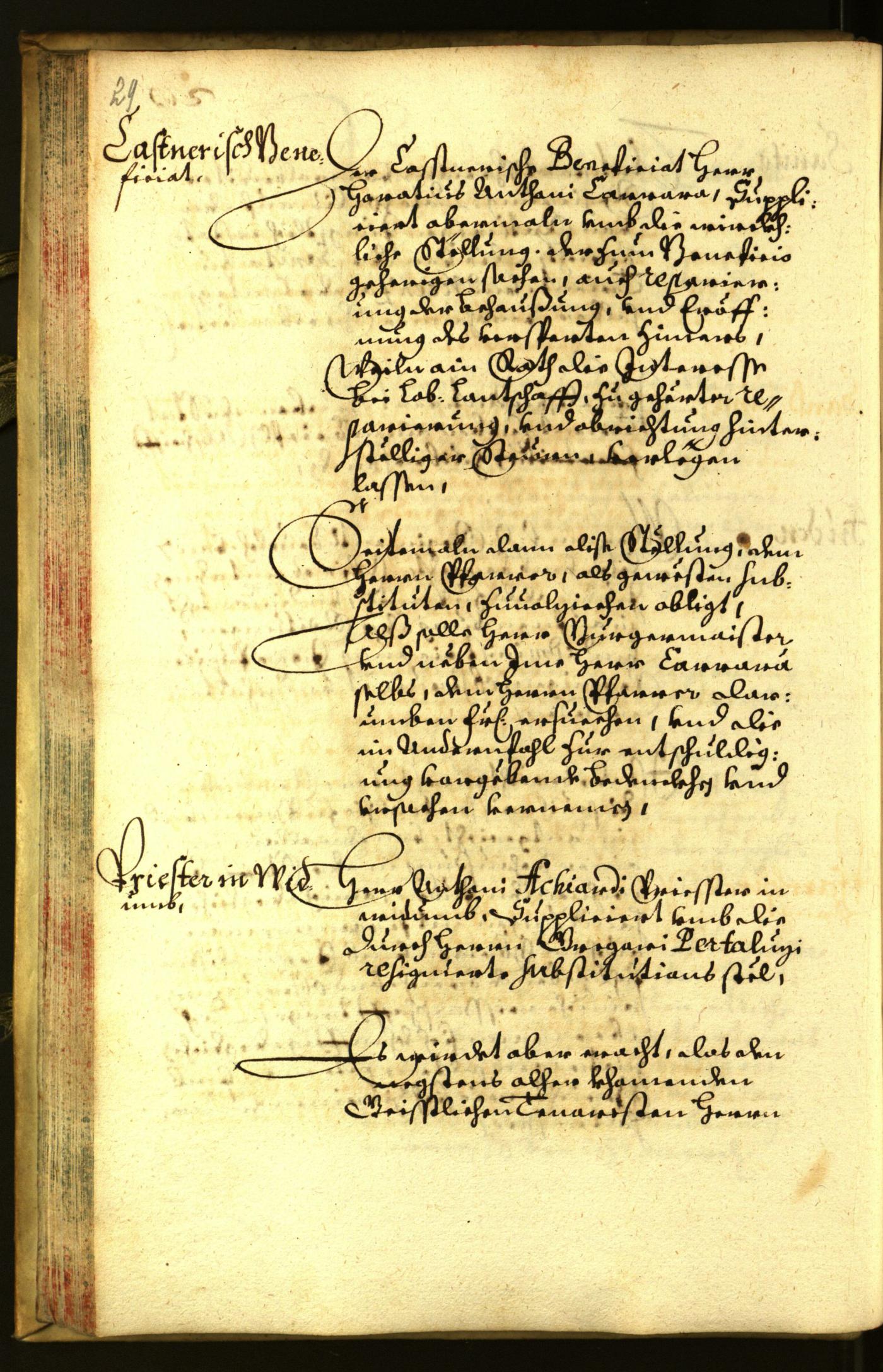 Civic Archives of Bozen-Bolzano - BOhisto Minutes of the council 1661 