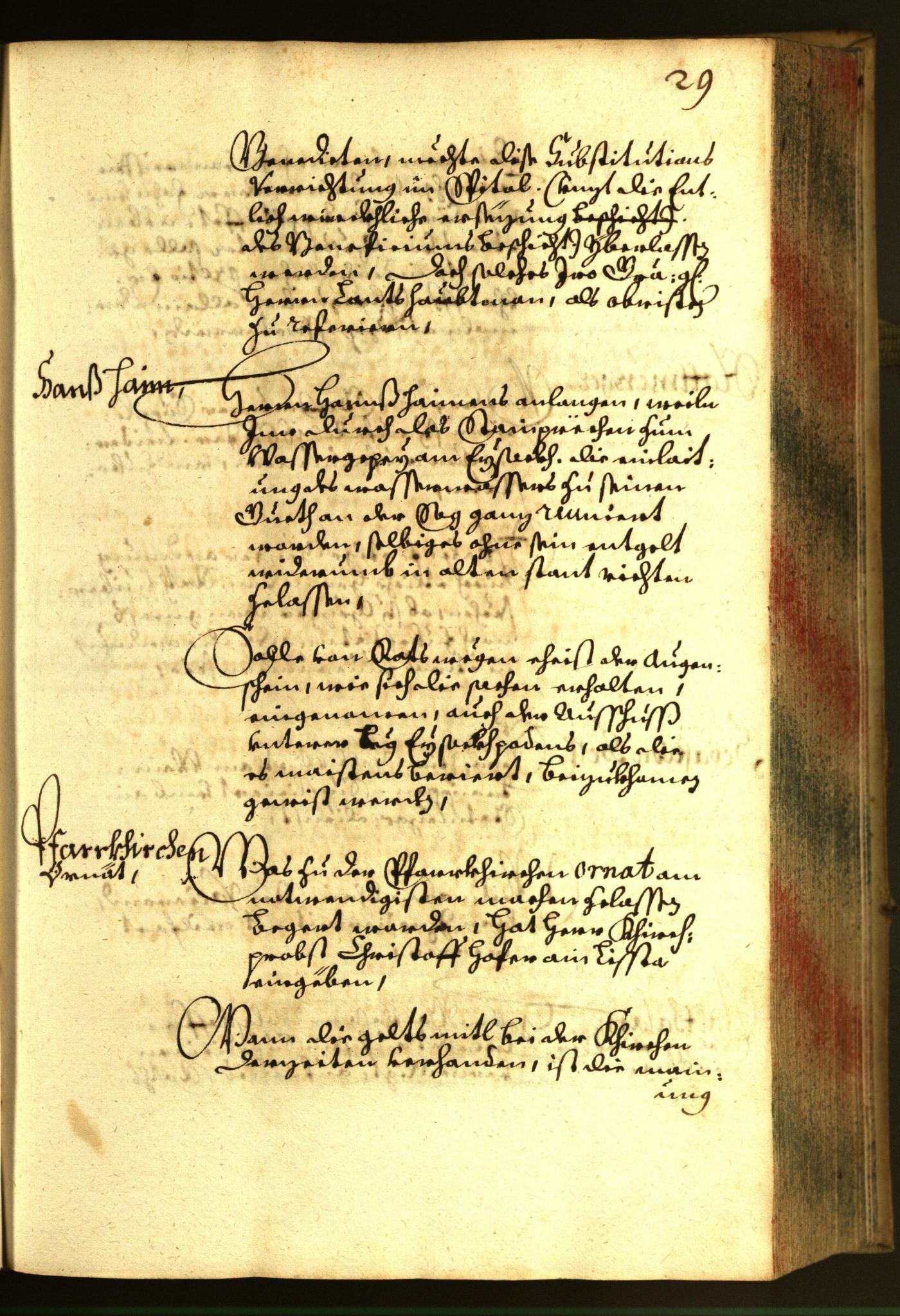 Civic Archives of Bozen-Bolzano - BOhisto Minutes of the council 1661 