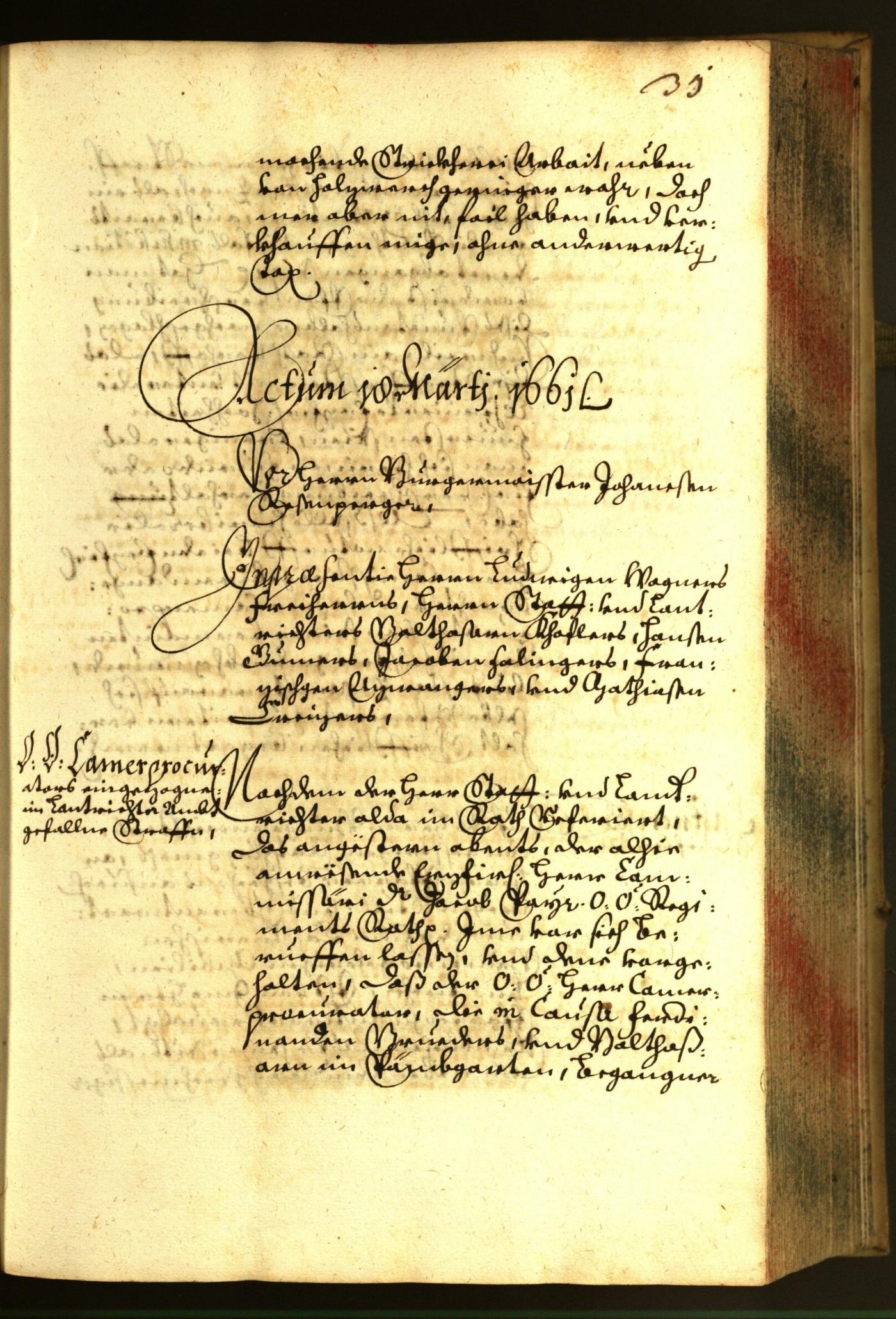 Civic Archives of Bozen-Bolzano - BOhisto Minutes of the council 1661 