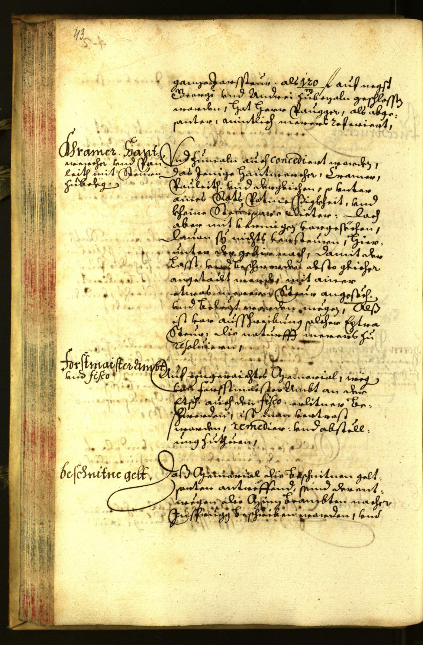 Stadtarchiv Bozen - BOhisto Ratsprotokoll 1661 