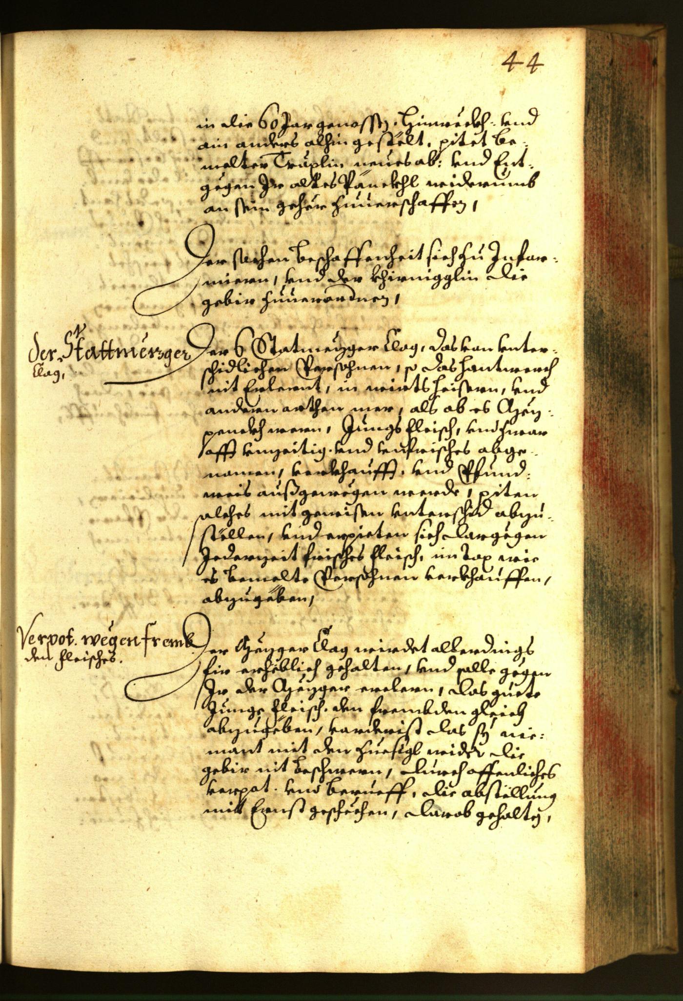 Civic Archives of Bozen-Bolzano - BOhisto Minutes of the council 1661 