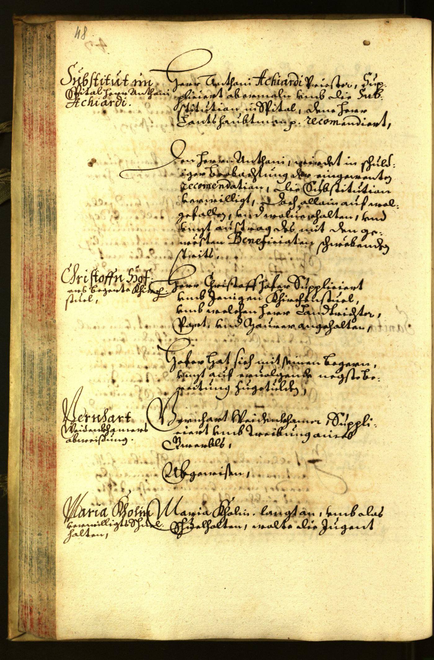 Civic Archives of Bozen-Bolzano - BOhisto Minutes of the council 1661 