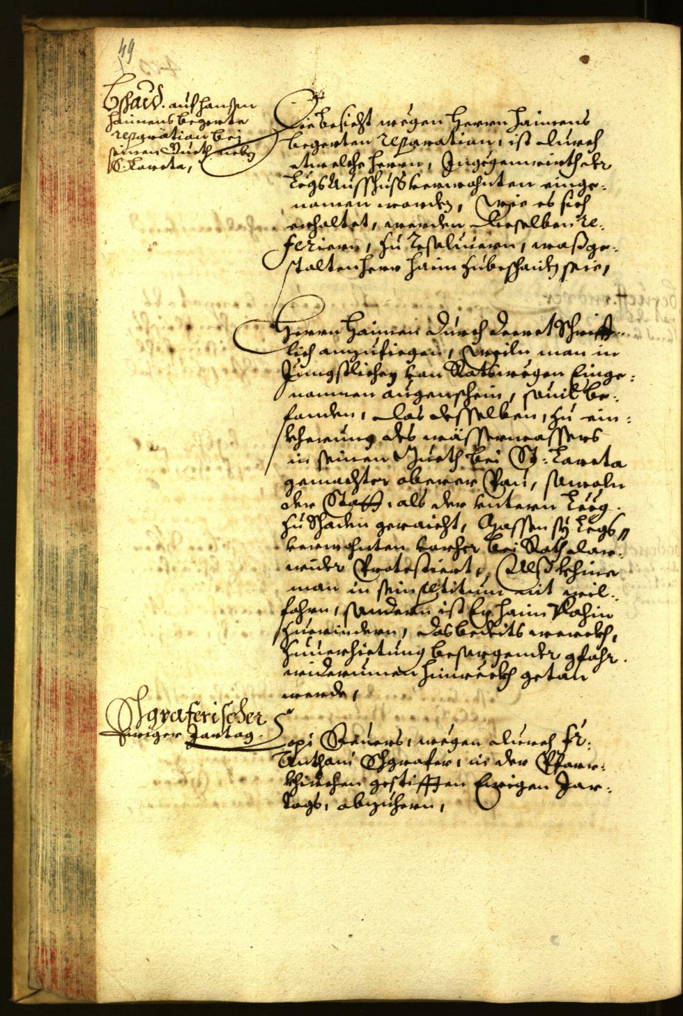 Stadtarchiv Bozen - BOhisto Ratsprotokoll 1661 