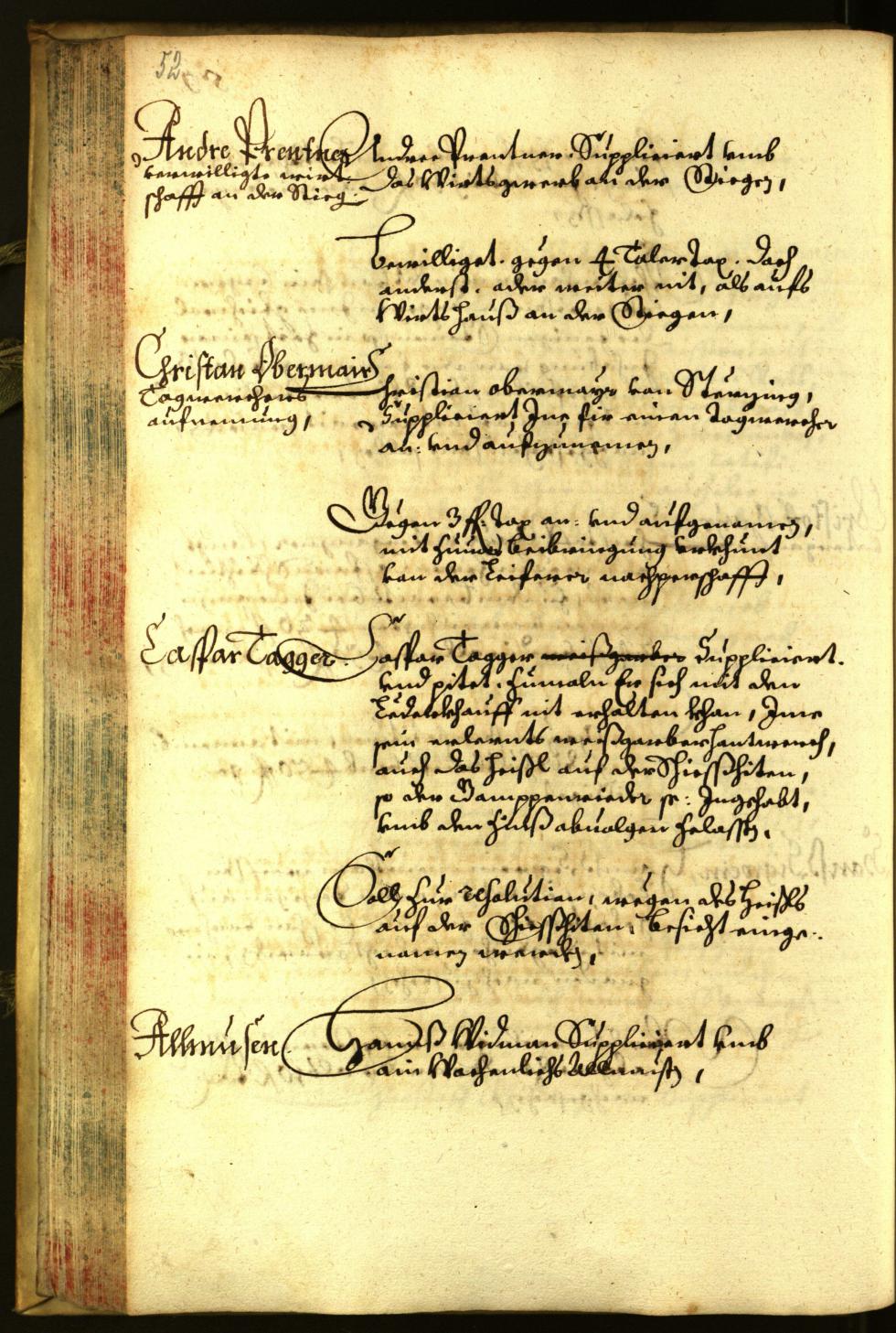 Civic Archives of Bozen-Bolzano - BOhisto Minutes of the council 1661 