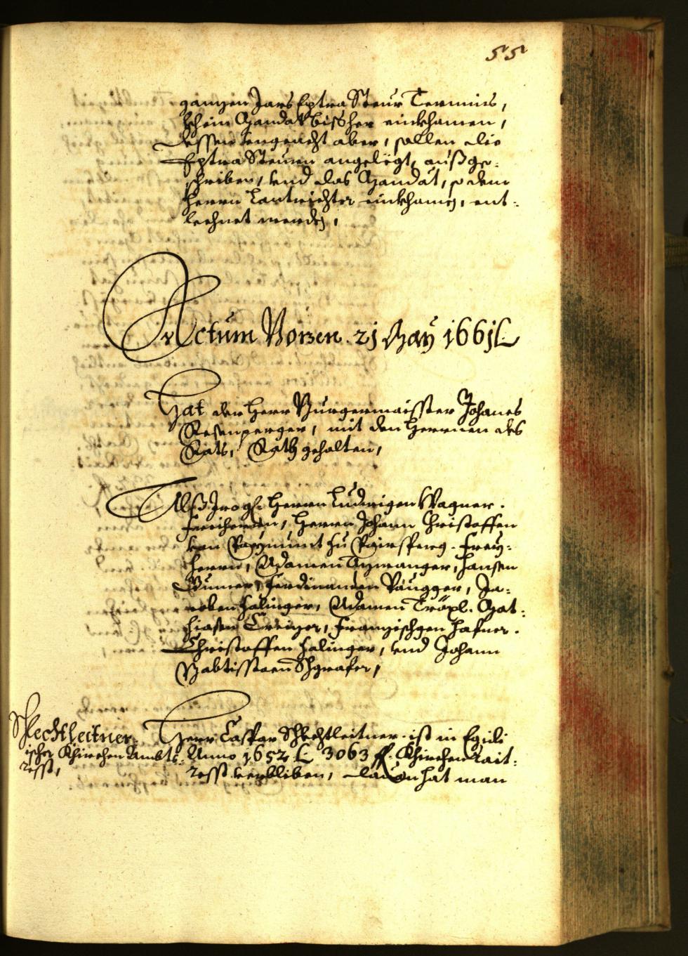 Civic Archives of Bozen-Bolzano - BOhisto Minutes of the council 1661 