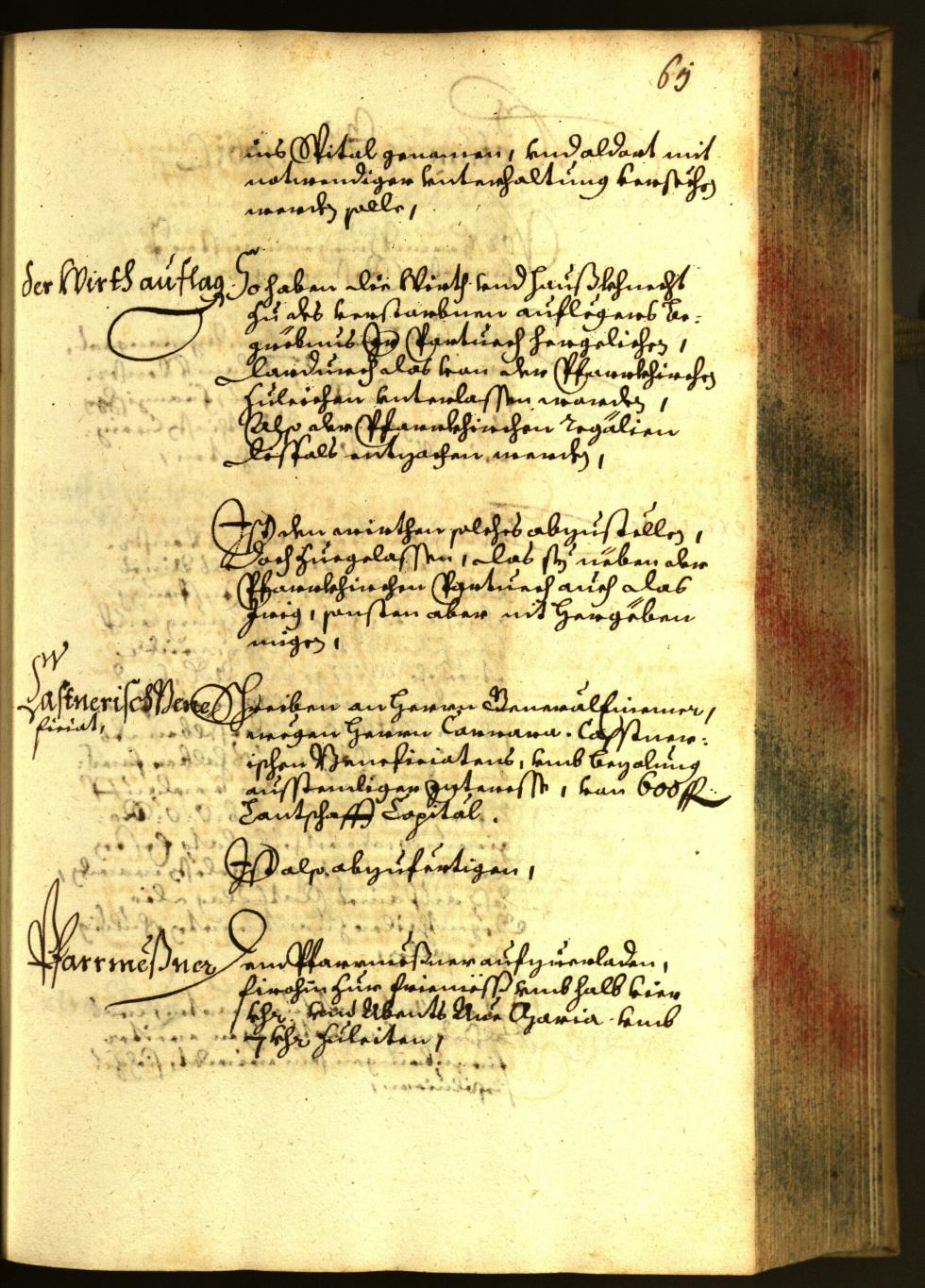 Civic Archives of Bozen-Bolzano - BOhisto Minutes of the council 1661 