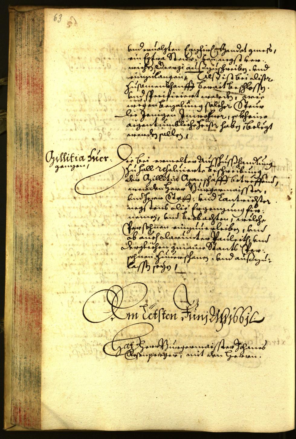 Civic Archives of Bozen-Bolzano - BOhisto Minutes of the council 1661 