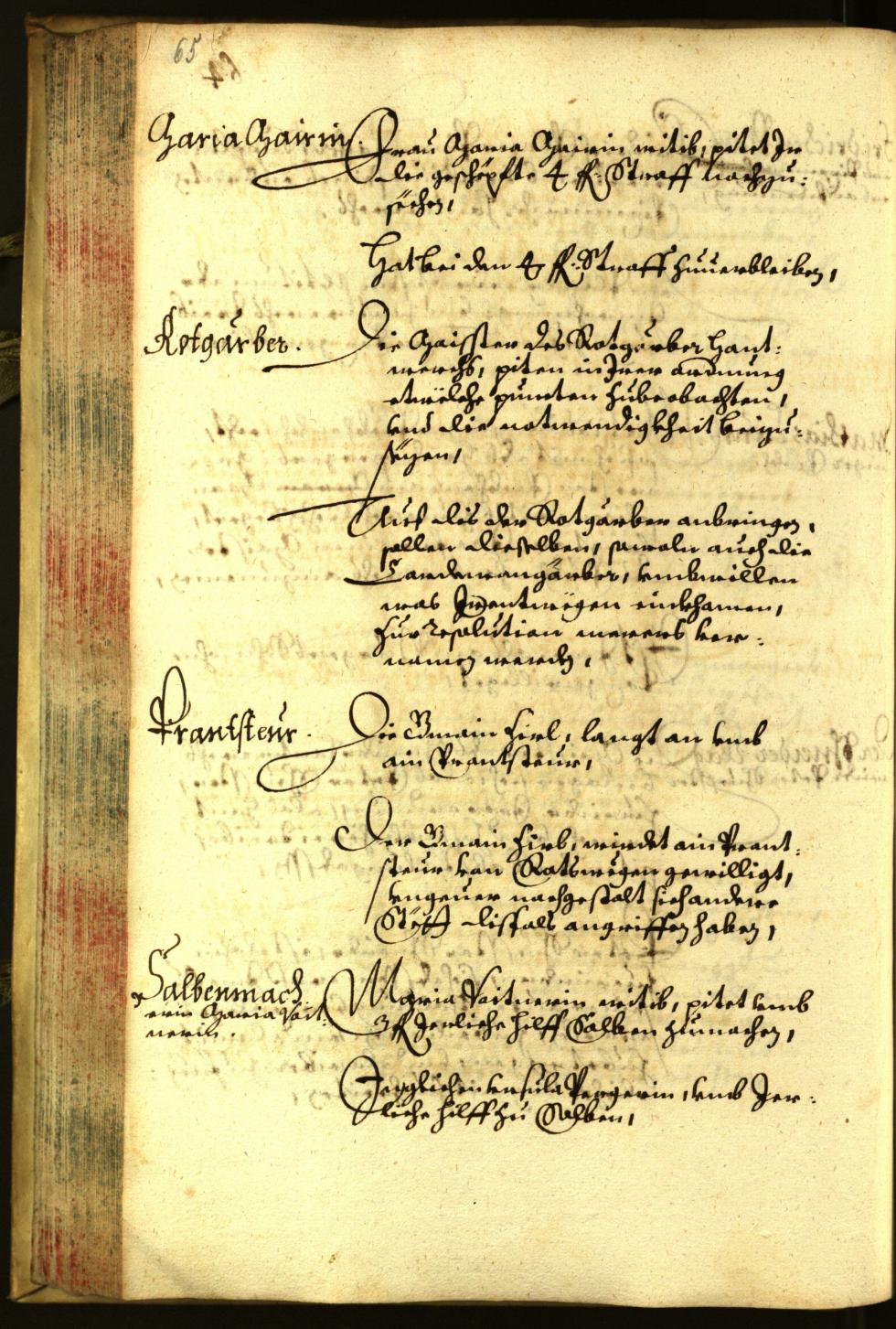 Civic Archives of Bozen-Bolzano - BOhisto Minutes of the council 1661 