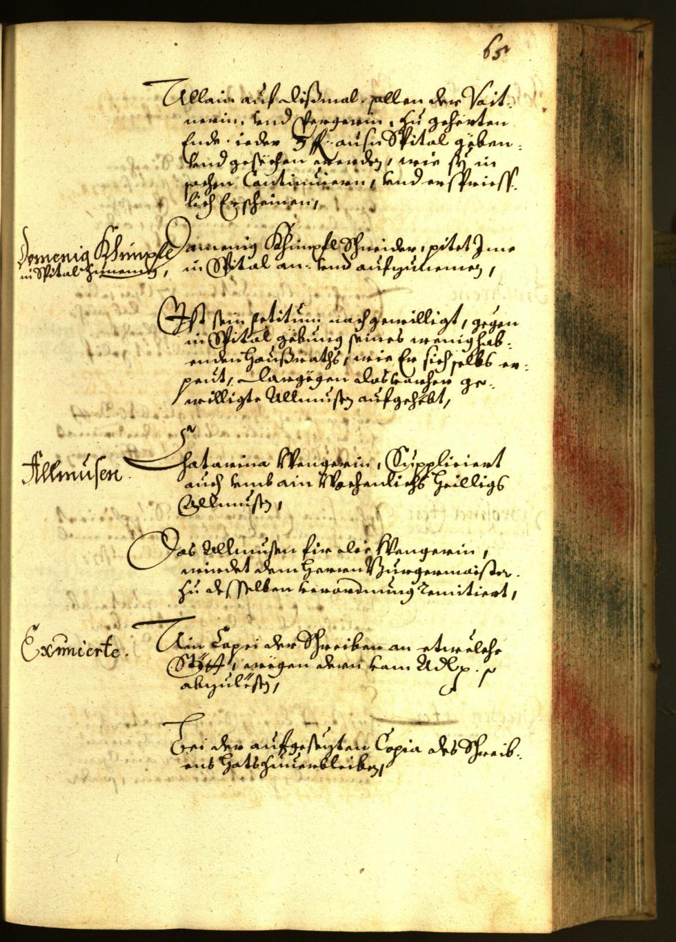 Civic Archives of Bozen-Bolzano - BOhisto Minutes of the council 1661 