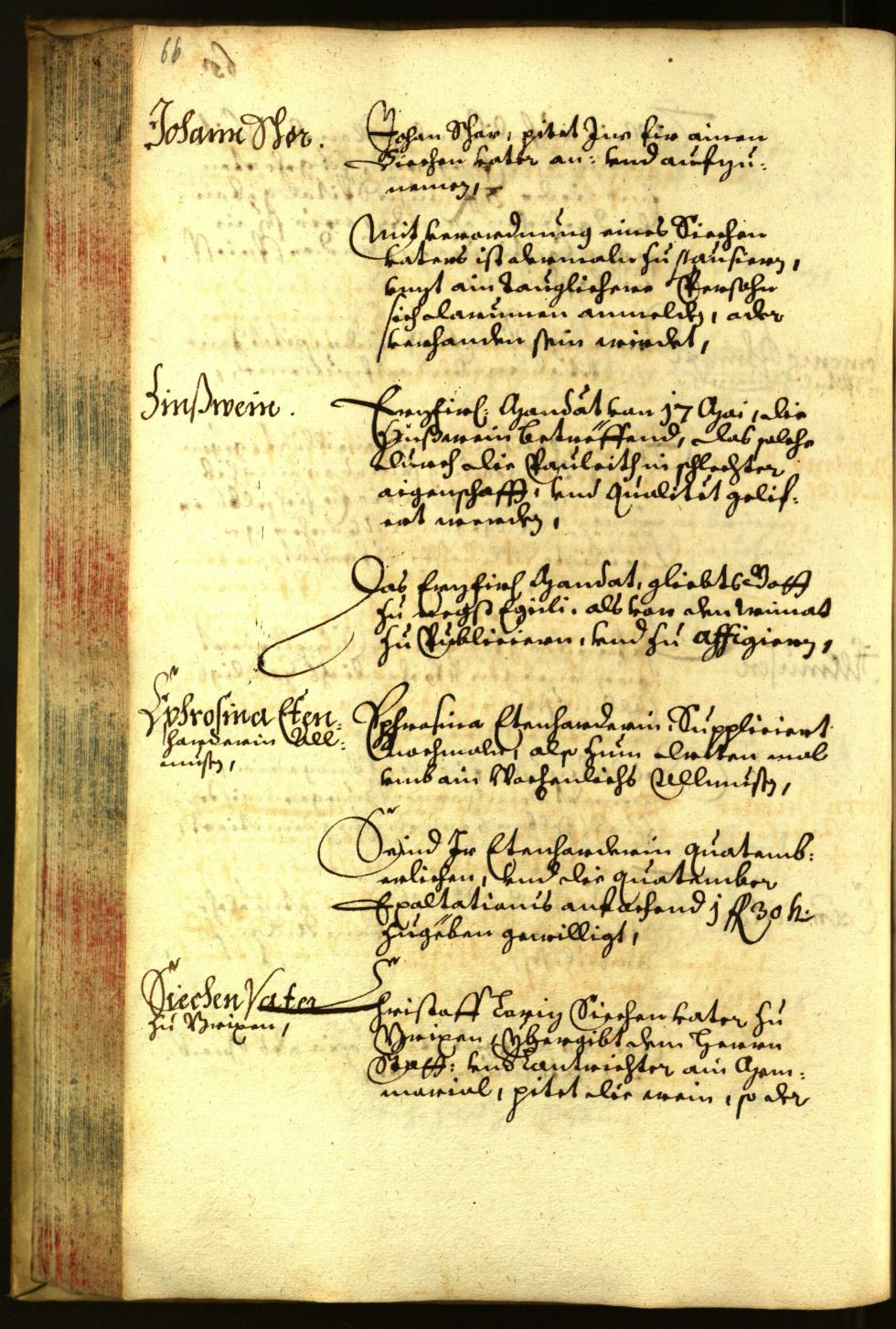 Civic Archives of Bozen-Bolzano - BOhisto Minutes of the council 1661 