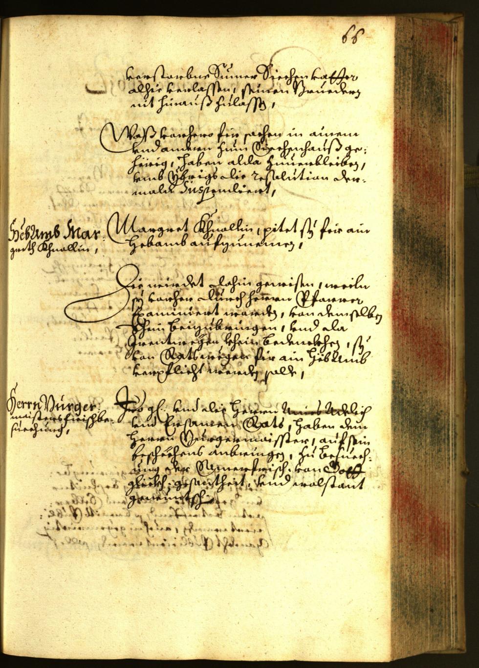 Civic Archives of Bozen-Bolzano - BOhisto Minutes of the council 1661 