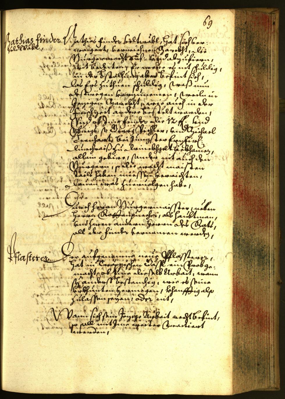 Civic Archives of Bozen-Bolzano - BOhisto Minutes of the council 1661 