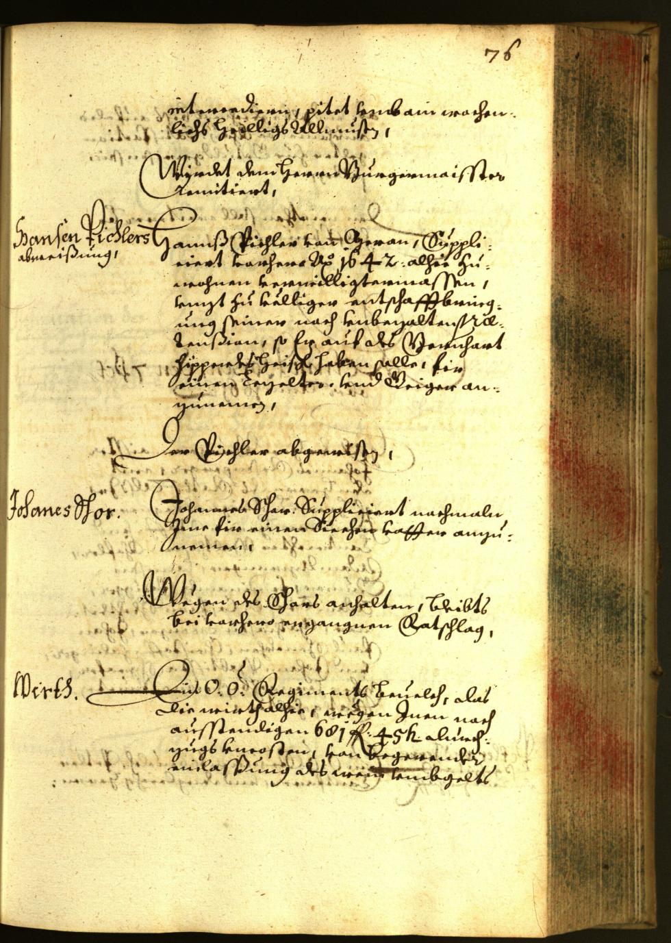 Civic Archives of Bozen-Bolzano - BOhisto Minutes of the council 1661 