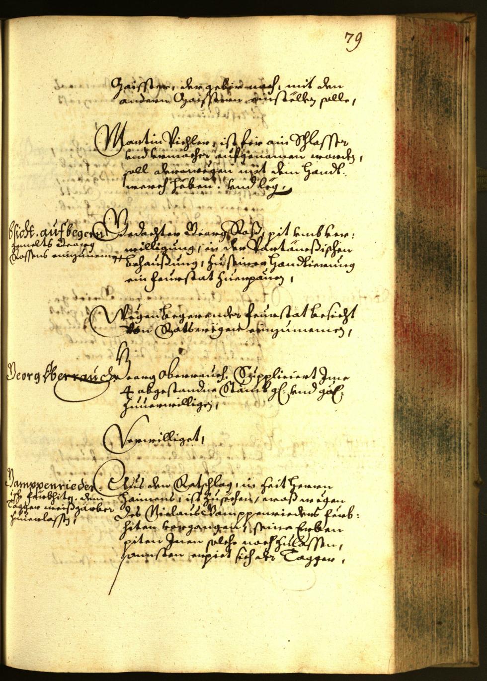 Civic Archives of Bozen-Bolzano - BOhisto Minutes of the council 1661 