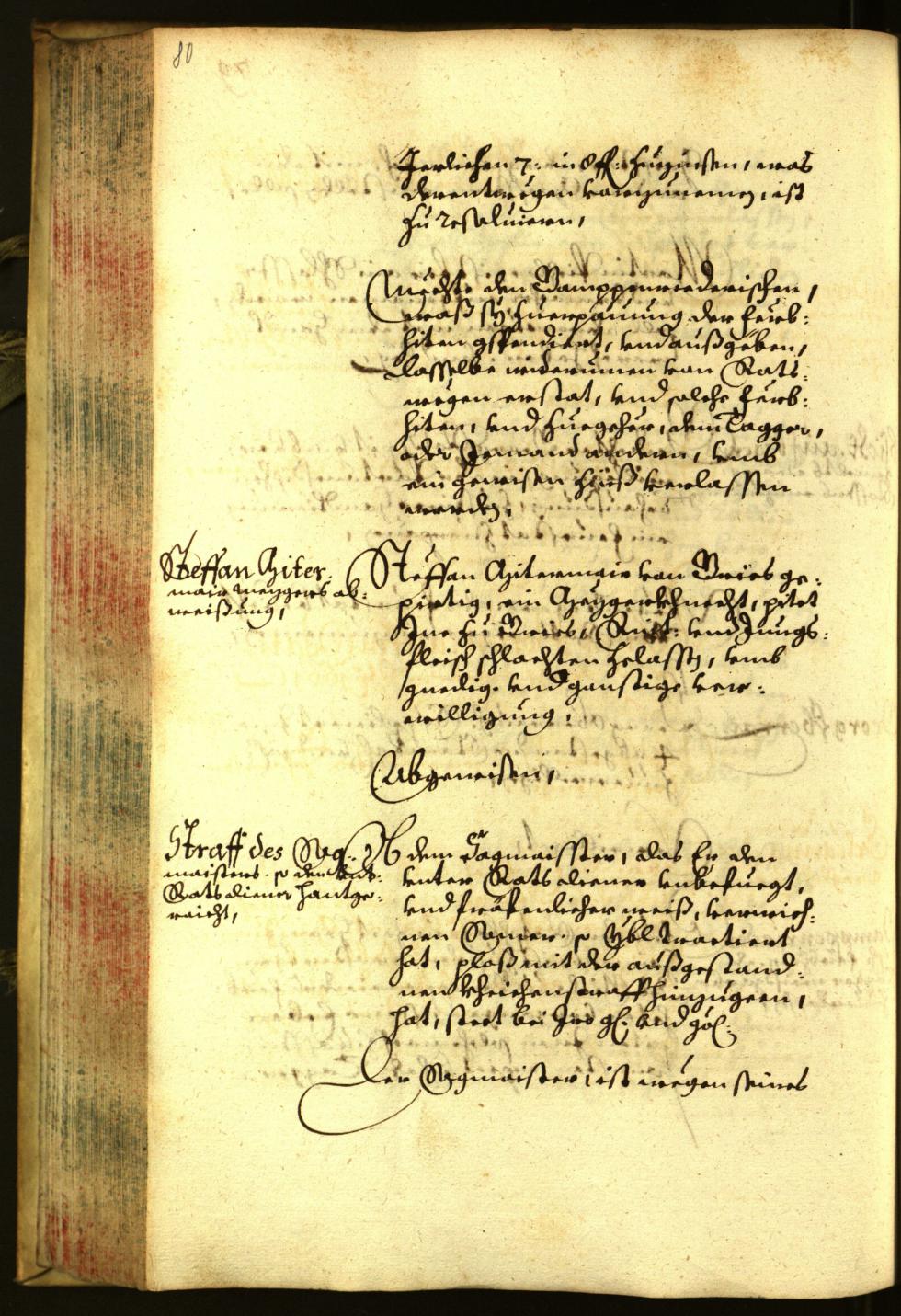 Civic Archives of Bozen-Bolzano - BOhisto Minutes of the council 1661 