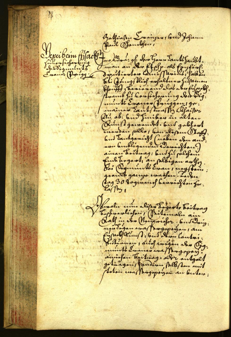 Archivio Storico della Città di Bolzano - BOhisto protocollo consiliare 1661 