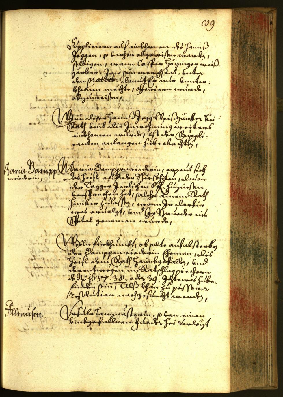 Civic Archives of Bozen-Bolzano - BOhisto Minutes of the council 1661 